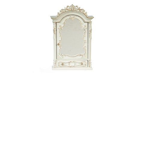 BAROQUE BATHROOM MIRROR/W