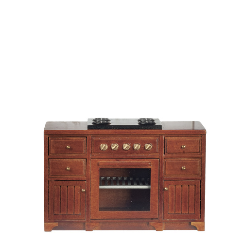KITCHEN STOVE/WALNUT