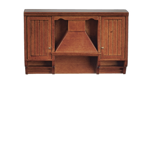 KITCHEN RANGE HOOD/WALNUT