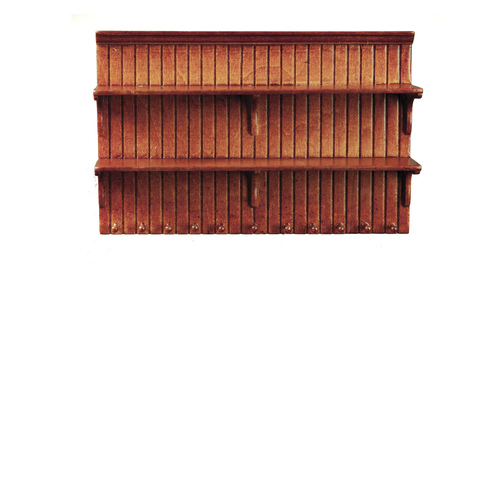 KITCHEN SHELVES/WALNUT