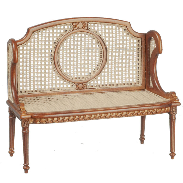 LOUIS XVI HALL BENCH/WALN