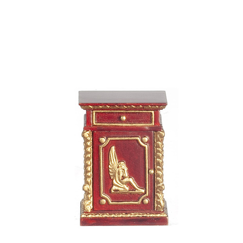 LEFT NIGHTSTAND/MAH/GLD