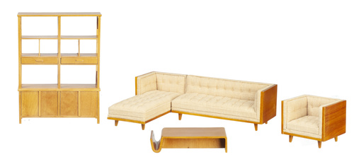LIVING ROOM SET/5/LINEN