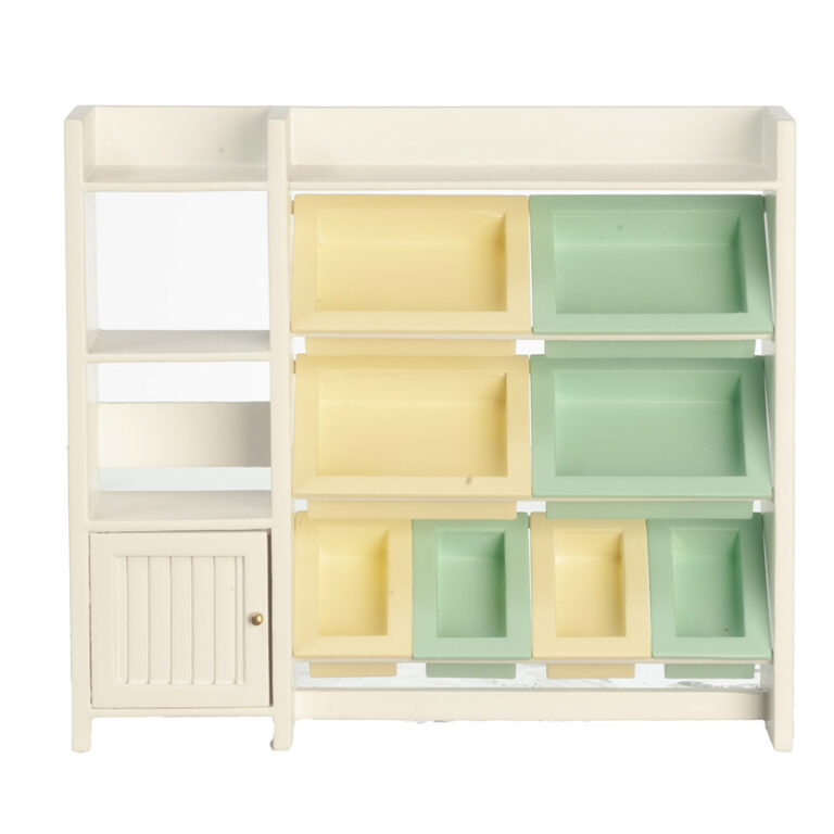CHILDS STORAGE CABINET/WH