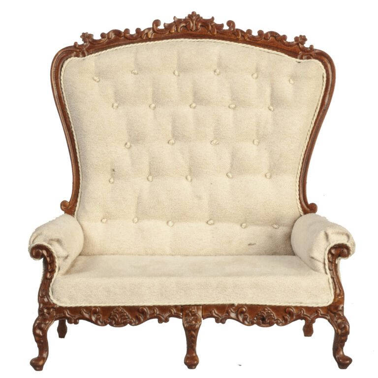 HIGH BACK BAROQUE SETTEE