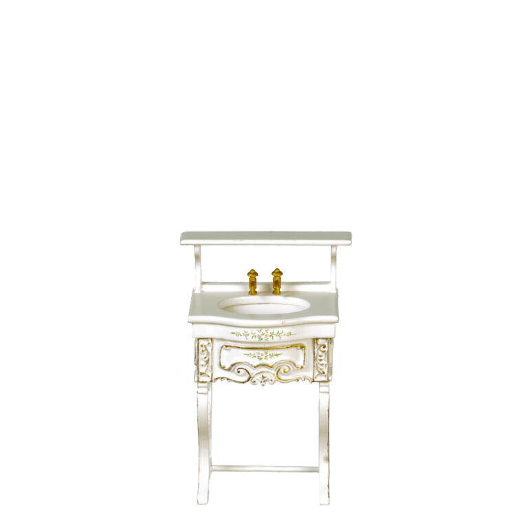 VICT.BATHROOM SINK/WHITE