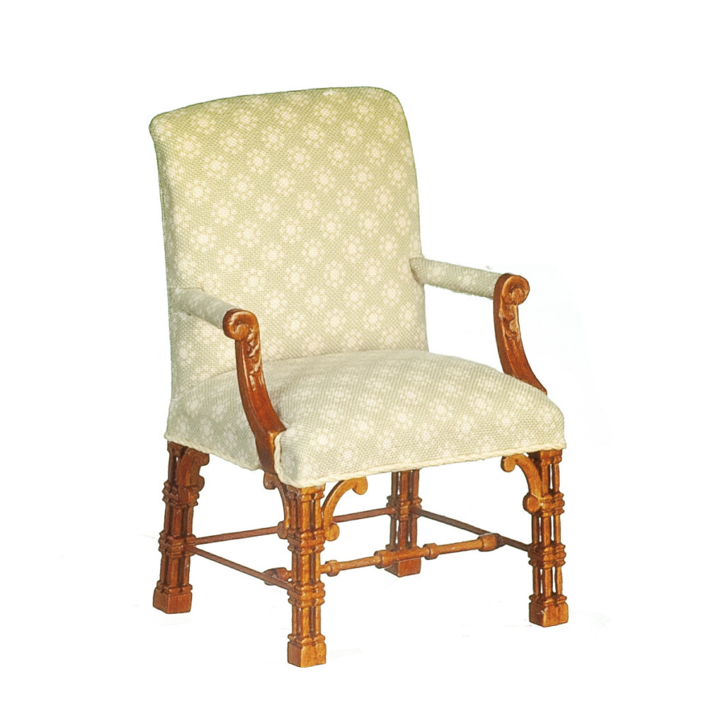 CHIPPENDALE ARMCHAIR/WAL