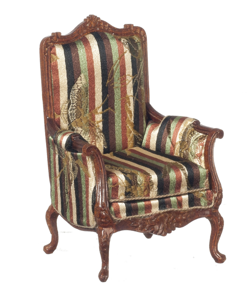 VICTORIAN ARMCHAIR/WALNUT