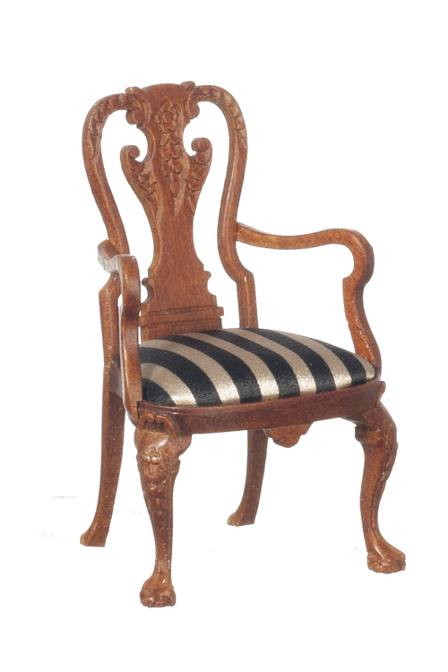 1725-55 Q.A.ARMCHAIR/WALN