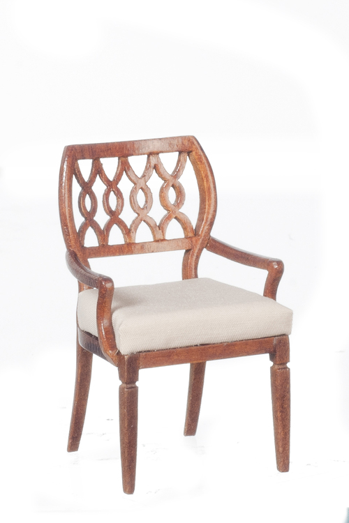 SHERATON ARMCHAIR/WALNUT