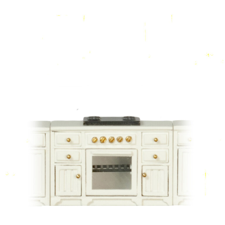 1/2in KITCHEN STOVE/WHITE