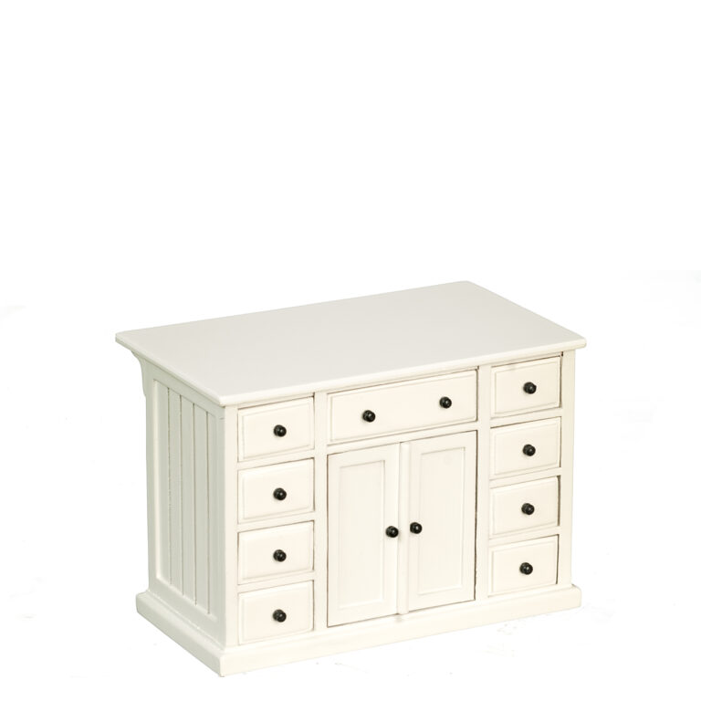 KITCHEN ISLAND/WHITE