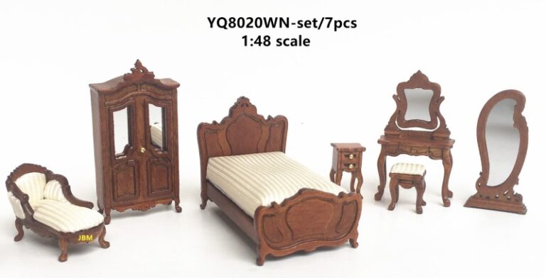 1/4in.BEDROOM SET/7/WALN