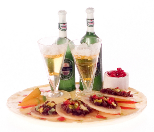 TOSTADAS W/BEERS