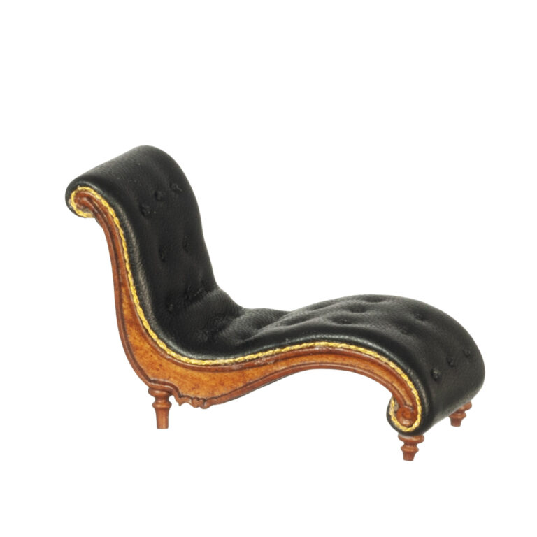 1/2in ART DECO CHAISE/WAL