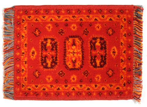 CAUCASIAN RUG/RED/5 x 7