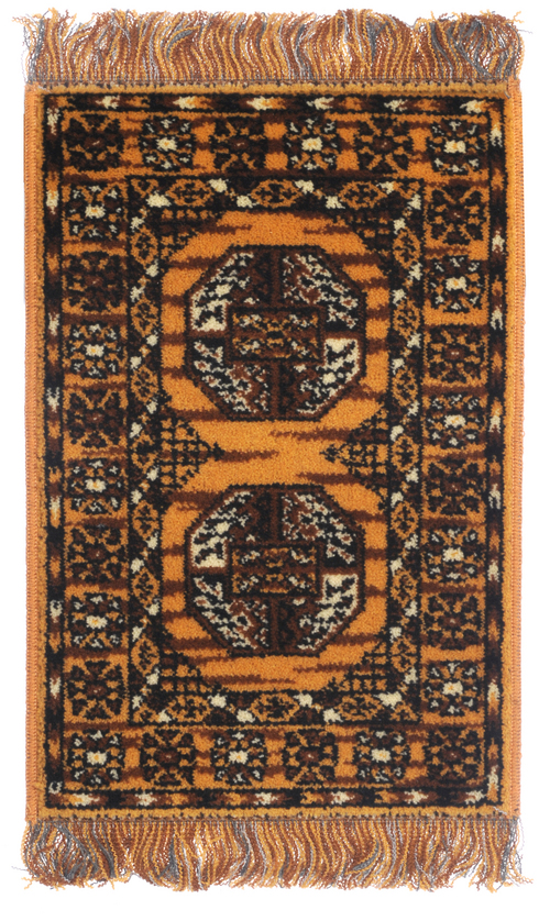 AFGHAN RUG/YELLOW/9 x15