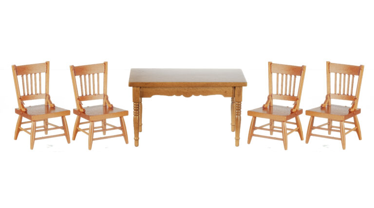TABLE/CHAIRS/SET/5/WAL/C