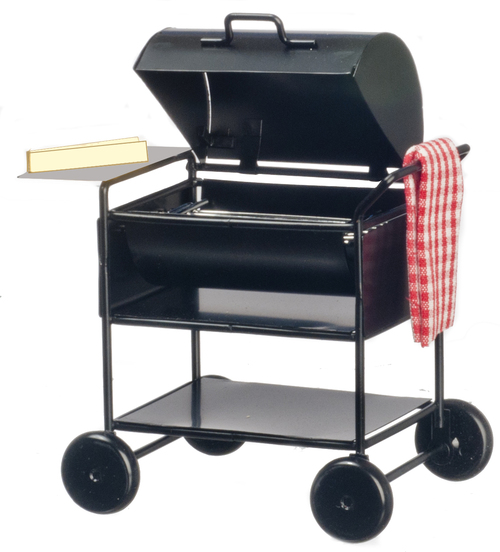 BARBECUE GRILL W/TOWEL/CB