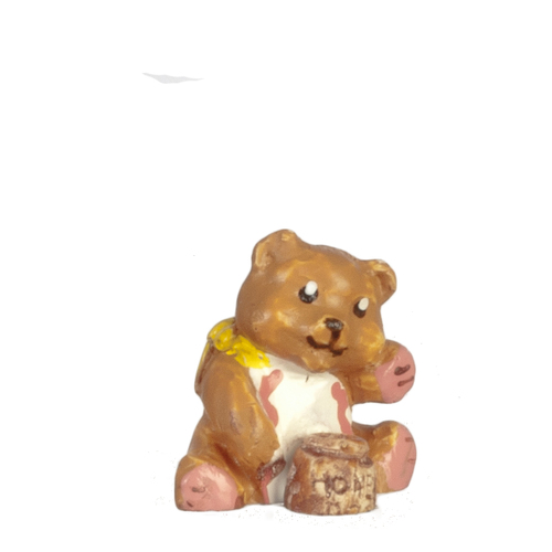 SMALL SITTING BEAR
