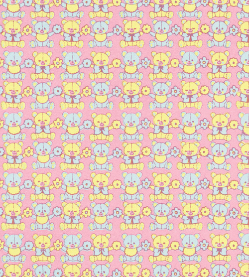 W.P.MINI BEARS/PINK/3