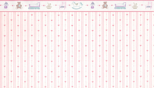 W.P.DOLLHOUSE HEARTS/PK/3
