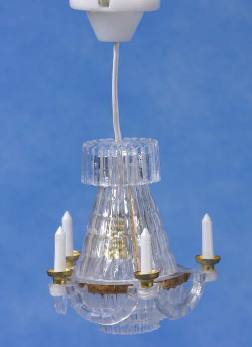PLASTIC CHANDELIER/12V