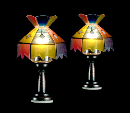 TIFFANY TABLE LAMPS/2/12V