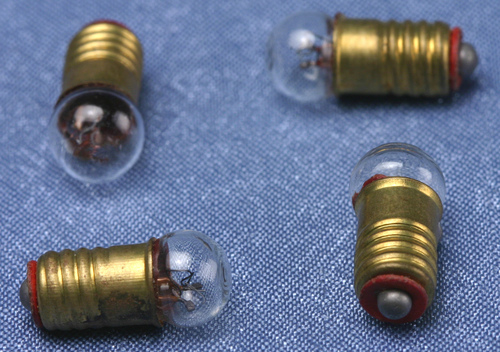 12V SCREW BASE BULBS/4