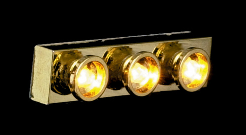 3-BULB STRIP LIGHT/12V
