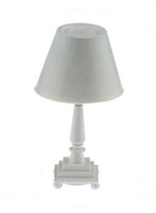 TRAD.TABLE LAMP/WHITE