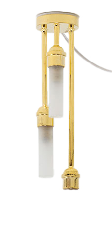 3-CEILING LIGHT/BRASS/12V