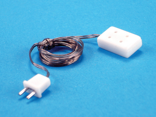 PET.DBL.REC.W/PLUG/WIRE/4