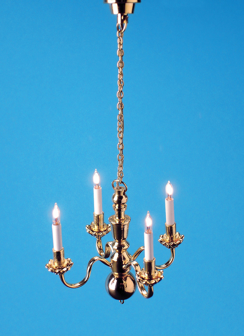 4-ARM CHANDELIER/12V