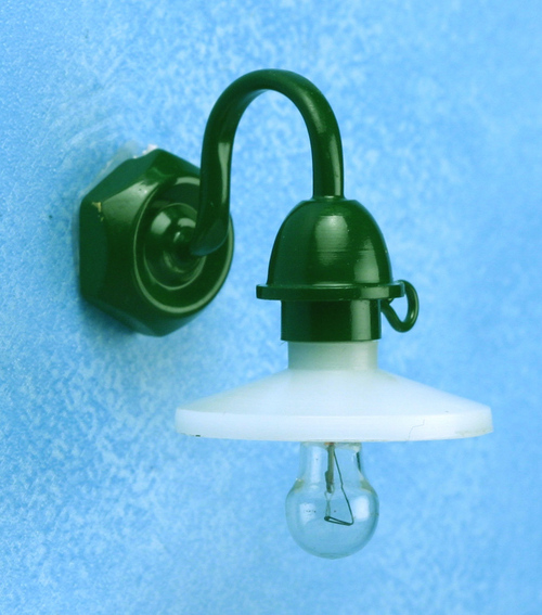 OUTDOOR SEC.LIGHT/PEA GRN