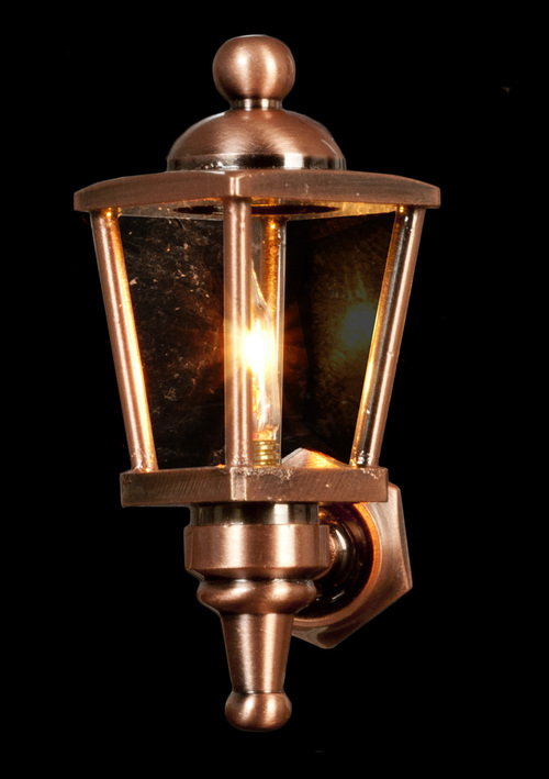 CARRIAGE LAMP/OIL RUB BRN