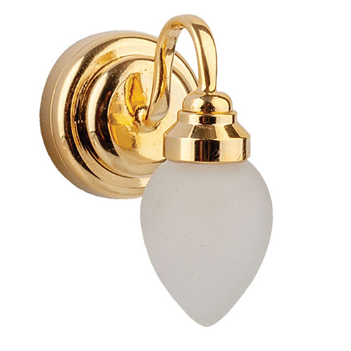 WALL SCONCE/CAND/BLK/LED