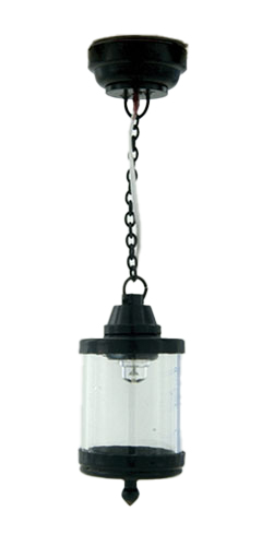 HANGING LIGHT/BLK/LED 3V