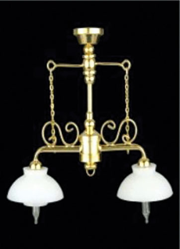 CHANDELIER/2-DWN ARM/LED