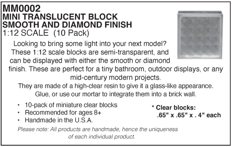 TRANSLUCENT BLOCK SET/10