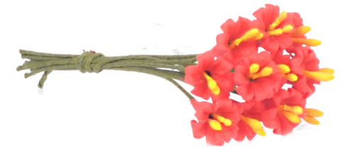 LILIES/12pcs/HOT RED