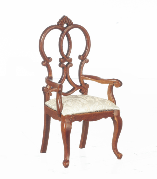 Q.A.CROIX ARMCHAIR/CRM/WA