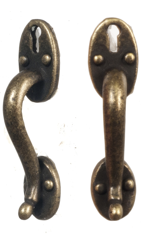 DOOR PULLS/2/ANTIQUE FIN