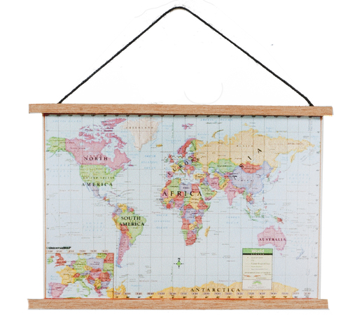 MODERN MAP BANNER