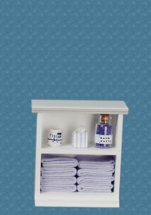 SMALL BATH CABINET/LAV.
