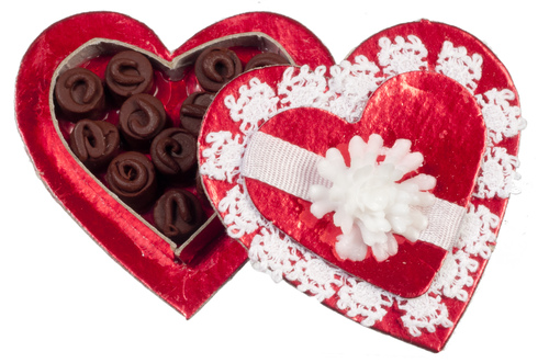 HEART SHAPE CANDY BX/CAN