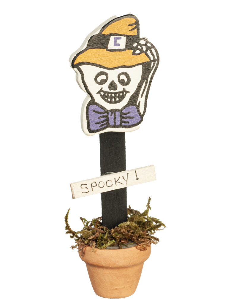 SCARECROW PORCH POT