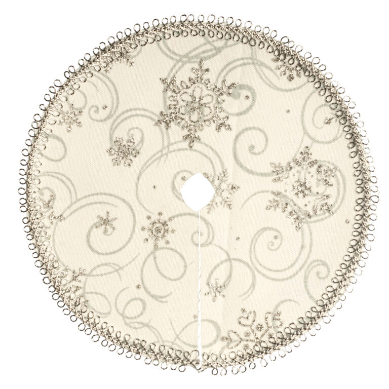 SILVER TREE SKIRT