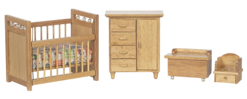 NURSERY SET/4/OAK/CS
