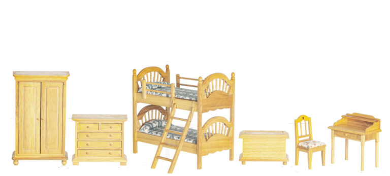 BUNKBED SET/6/OAK
